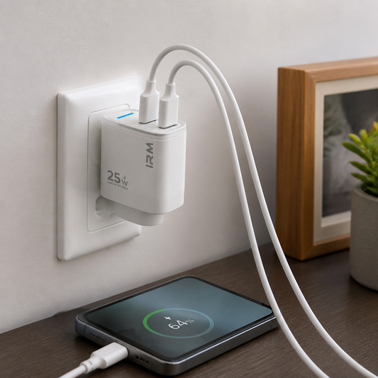 Cargador Rápido IR19 USB-C Certificado Chile — lifestyle