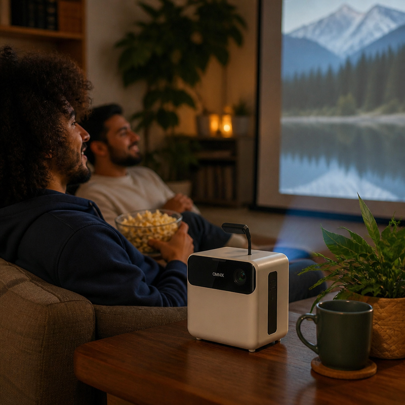 Proyector Humidificador 2en1 Omnix — lifestyle