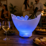 Cubo de Hielo Bluetooth 7L con LED — lifestyle