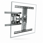 Soporte TV Pared Articulado Ajustable — fondo blanco