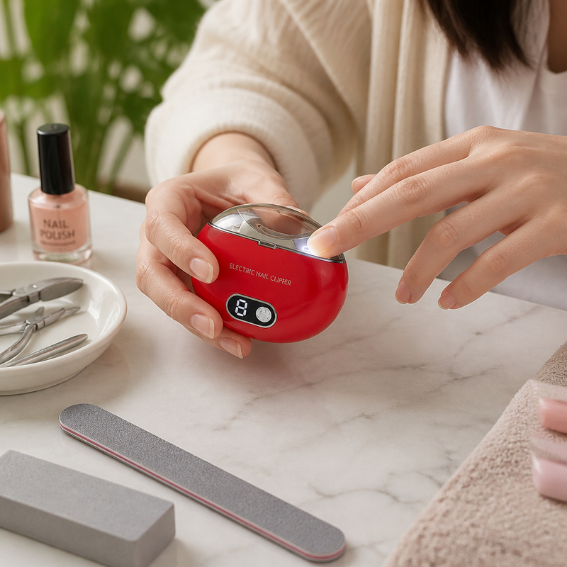 Limador Eléctrico de Uñas Omnix — lifestyle