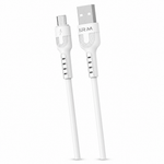 Cable de datos V8 — fondo blanco