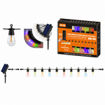 Guirnalda Solar 10m 10 Luces Multicolor — fondo blanco