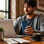 Powerbank Omnix 20000mAh Carga Rápida — lifestyle