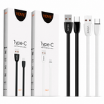 Cable de datos USB-C — fondo blanco
