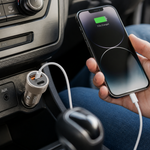 Cargador Auto USB-C 30W PD Fast Charge — lifestyle