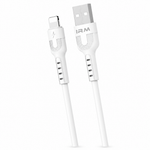 Cable de datos para iPhone — fondo blanco