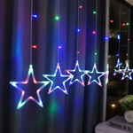 Guirnalda Luces LED Estrellas Multicolor 2.5m — lifestyle