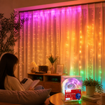 Luces Navideñas 30m 300 LED Azul — lifestyle