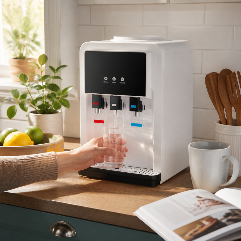 Dispensador de Agua Omnix — lifestyle