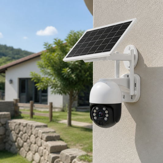 Cámara Solar Dual Antena WiFi — lifestyle