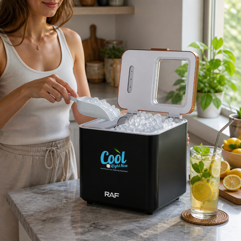 Máquina Fabricadora de Hielo Omnix — lifestyle