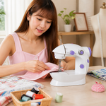 Mini Máquina de Coser Portátil — lifestyle