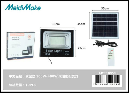 Reflector Solar LED 400W Control Remoto