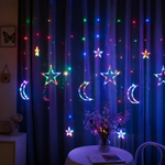 Luces navideñas 138 LED multicolores 2,5m — lifestyle