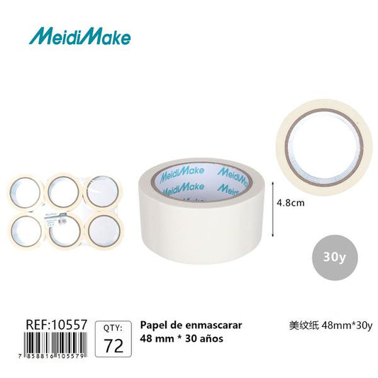 Cinta Adhesiva De Pintor 48mm Omnix