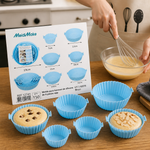 Moldes de Silicona para Muffins Antiadherentes — lifestyle