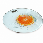 Balanza digital para baño — fondo blanco