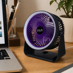 Ventilador de escritorio con RGB — lifestyle