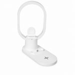 Lámpara LED cargador inalámbrico 4 en 1 — fondo blanco