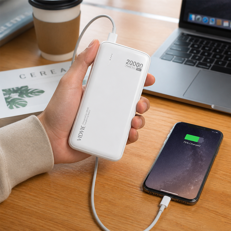 Powerbank Pb7013 Carga Rápida 20000mAh — lifestyle
