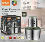 Procesador de Alimentos 3L Acero Inoxidable