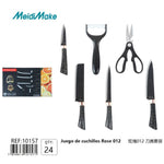 Juego de Cuchillos de Cocina Rose 012 - 6 Piezas