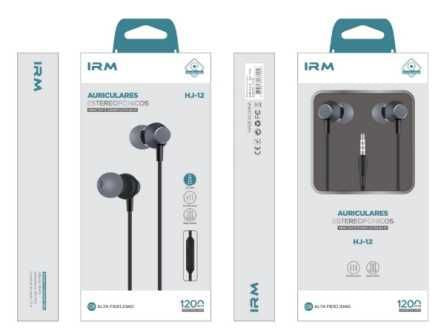 Cable De Audio Omnix Hj-12 Con Audífono Metálico