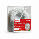 Luces Navideñas 30m 300 LED Blanco Frío — fondo blanco