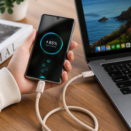 Cable USB Type-C a Type-C M53 — lifestyle