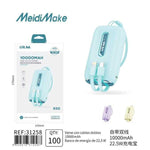 Powerbank 10000mAh Cables Dobles Incorporados