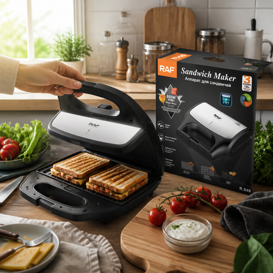 Máquina de Sándwich 3 en 1 Omnix — lifestyle
