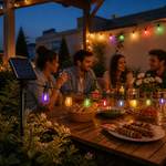 Guirnalda Solar 10m 10 Luces Multicolor — lifestyle