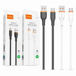 Cable de datos USB tipo C — fondo blanco