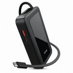Power bank 10000mAh carga rápida 22.5W — fondo blanco