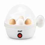 Cocedor de huevos al vapor — fondo blanco