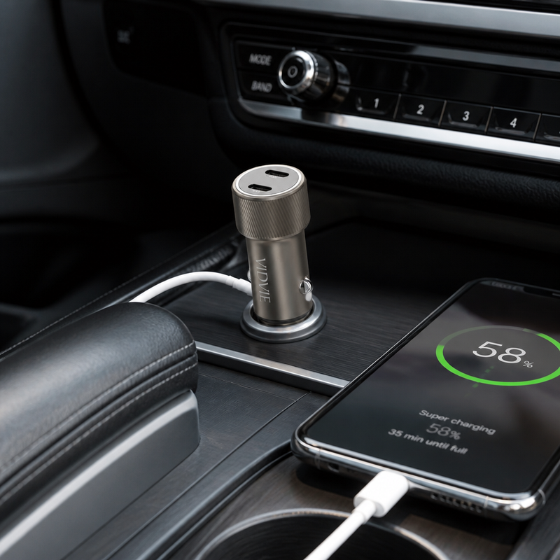 Cargador de Auto USB-C 12V - Omnix — lifestyle