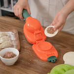 Molde Prensa para Dumplings y Gyozas Naranja — lifestyle