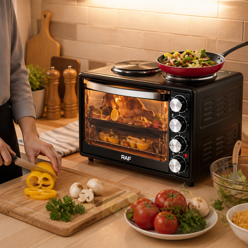 Horno Eléctrico 30L Omnix — lifestyle