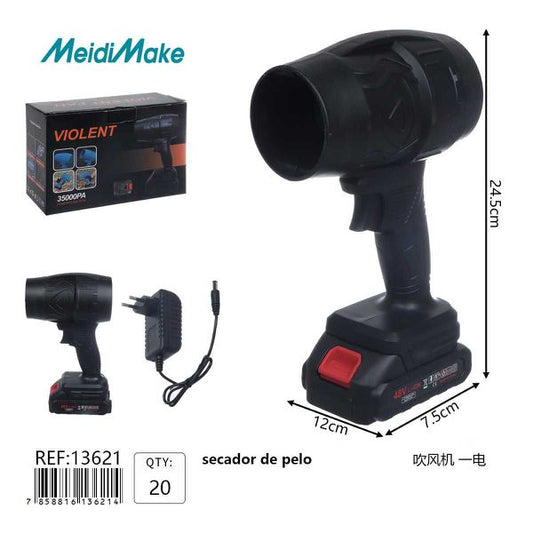 Secador de Pelo Inalámbrico con Batería Recargable