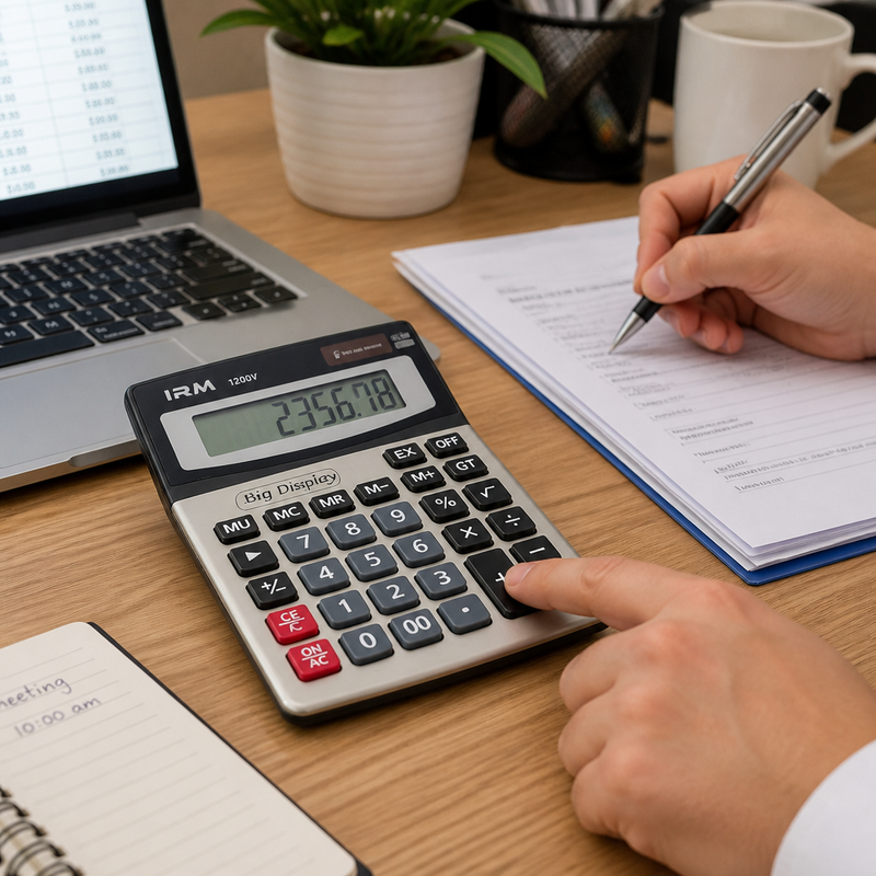 Calculadora Científica DM1200V — lifestyle