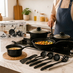 Set de 13 Ollas y Sartenes Antiadherente — lifestyle