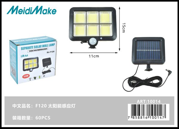 Omnix F120 Foco Solar Con Sensor