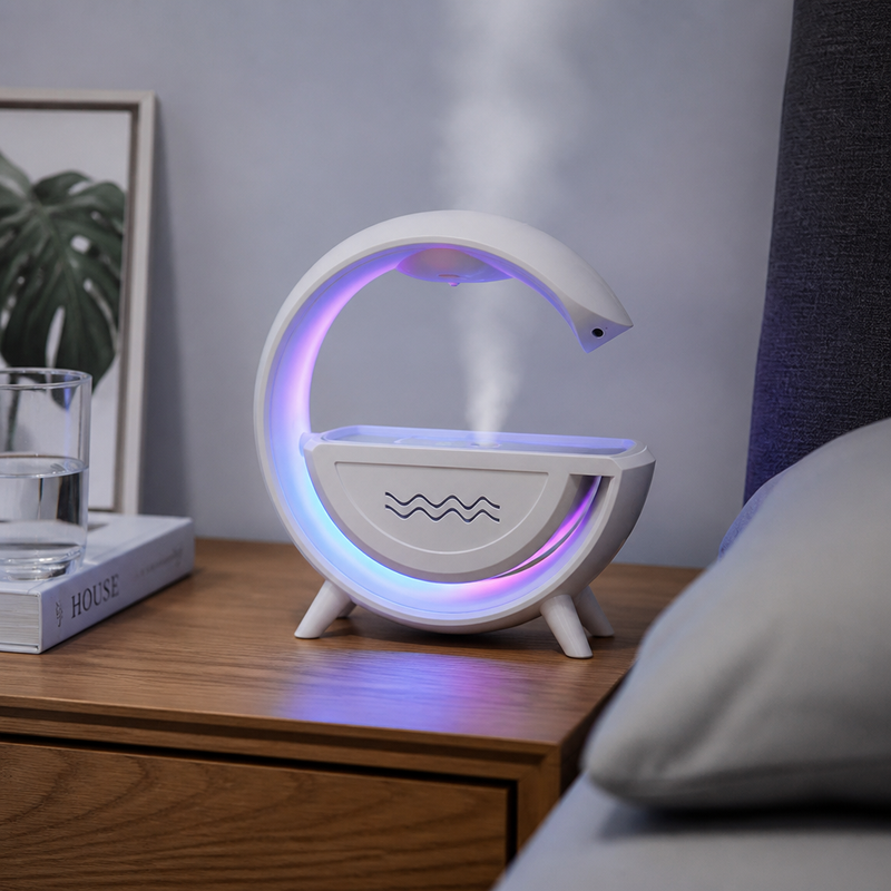 Humidificador Y13 con Parlante Bluetooth — lifestyle