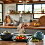 Set de 8 Cuchillos de Cocina Omnix — lifestyle