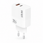 Cargador Rápido 35W USB Tipo C con Cable — fondo blanco