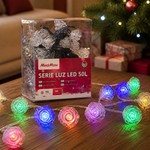 Guirnalda Luces LED 50 Multicolor Decorativa — lifestyle