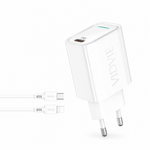 Cargador rápido USB-C para iPhone — fondo blanco