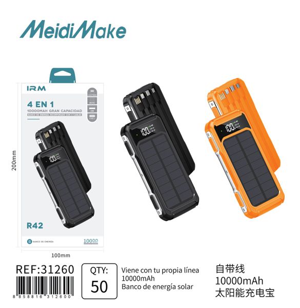 Powerbank Solar Omnix