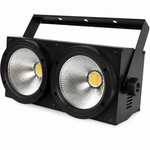 Foco LED COB dual para escenarios — fondo blanco